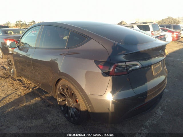 2022 TESLA MODEL Y PERFORMANCE VIN: 7SAYGDEF8NF485681