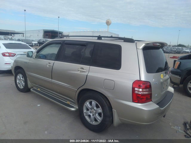 2002 TOYOTA HIGHLANDER VIN: JTEGF21AX20037653