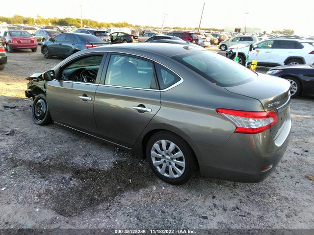 2015 NISSAN SENTRA SR/SL/S/SV/FE+ S VIN: 3N1AB7AP9FL638362