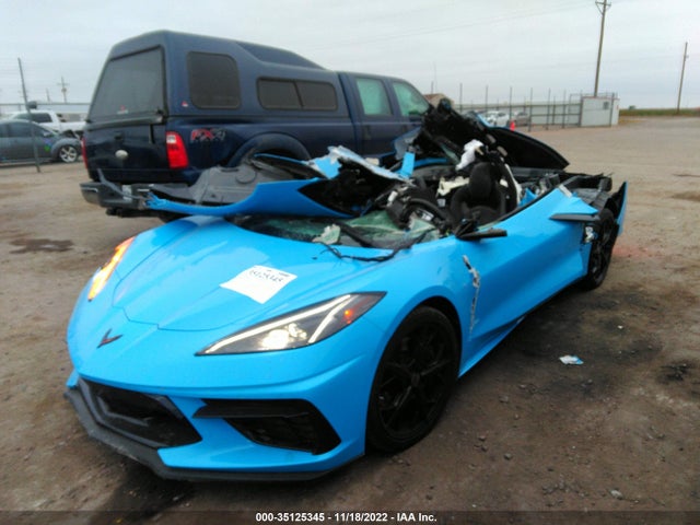 Chevrolet Corvette 3lt 2021 1G1YC2D40M5122393 Image 2