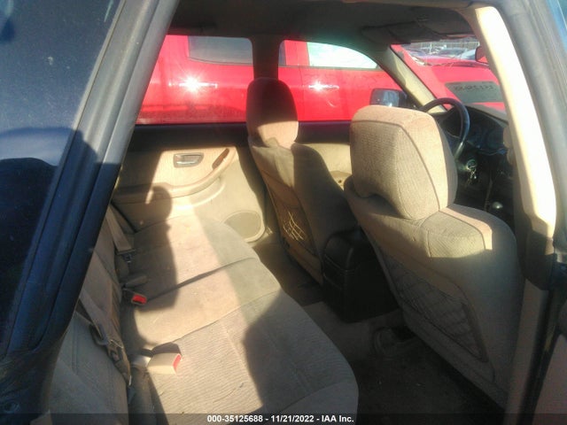 2002 SUBARU LEGACY WAGON OUTBACK W/ALL WEATHER PKG VIN: 4S3BH675027604616