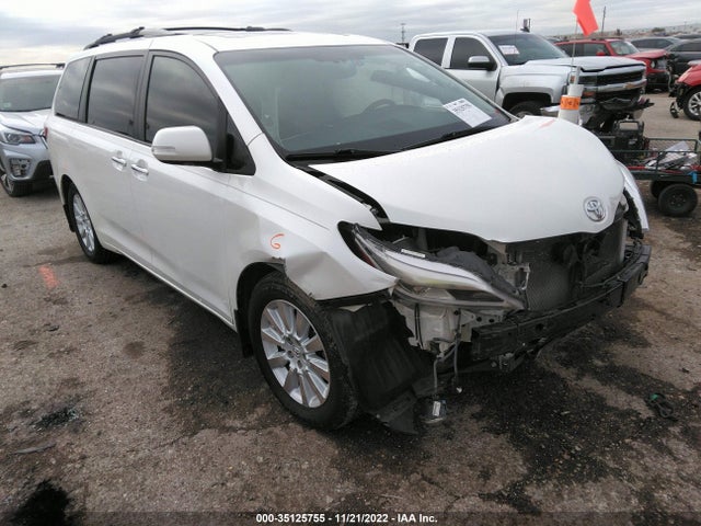 2015 TOYOTA SIENNA XLE/XLE AAS/LTD VIN: 5TDYK3DC9FS627191