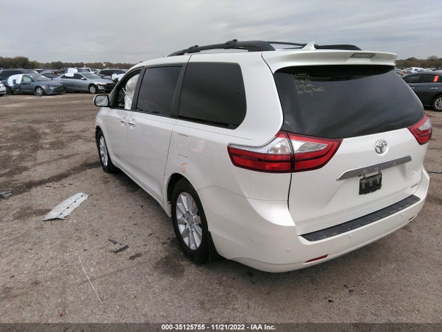 2015 TOYOTA SIENNA XLE/XLE AAS/LTD VIN: 5TDYK3DC9FS627191