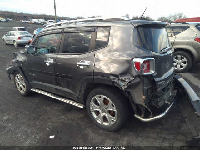 2017 JEEP RENEGADE LIMITED VIN: ZACCJBDB6HPE51778