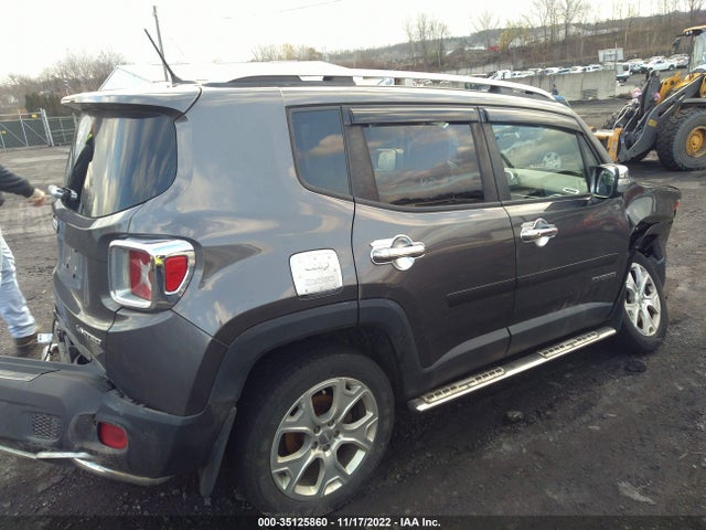 2017 JEEP RENEGADE LIMITED VIN: ZACCJBDB6HPE51778
