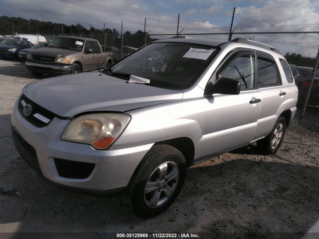 2009 KIA SPORTAGE LX VIN: KNDJF724X97567624