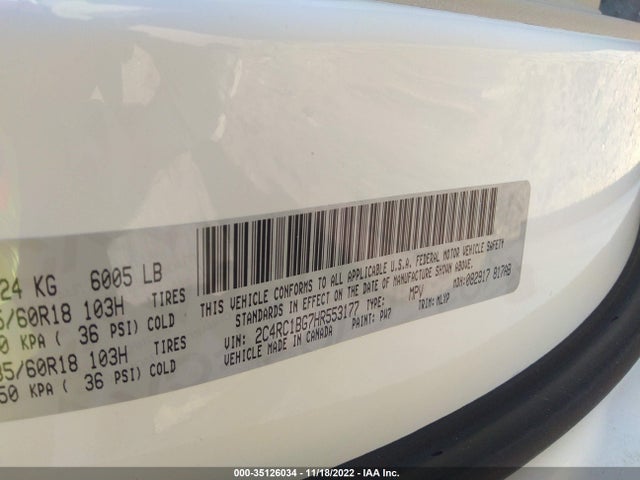 2C4RC1BG7HR553177 Chrysler Pacifica Touring-l