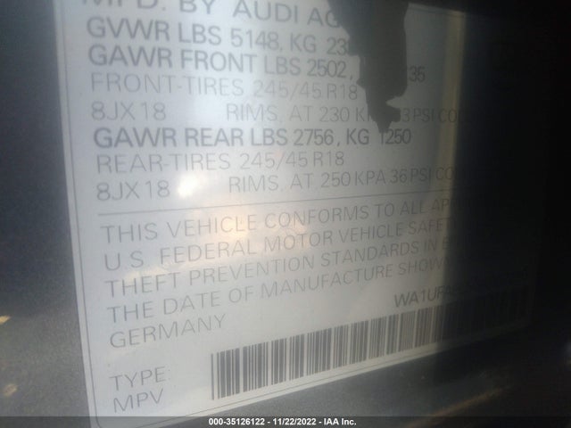 2016 Audi A6, VIN: WA1UFAFL5GA007290