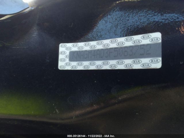 KNAGM4AD3F5083752 KIA OPTIMA HYBRID