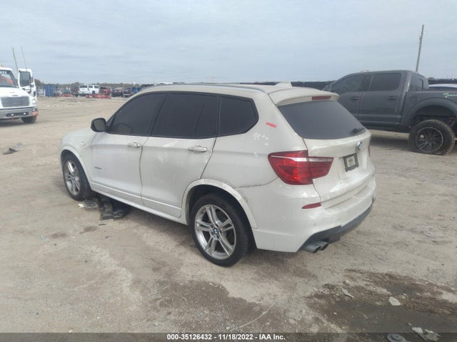 BMW X3 Xdrive28i 2014 5UXWX9C54E0D24272 Image 3