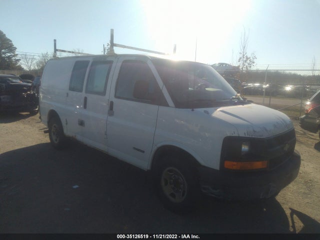 2004 CHEVROLET EXPRESS CARGO VAN VIN: 1GCGG25U241153836