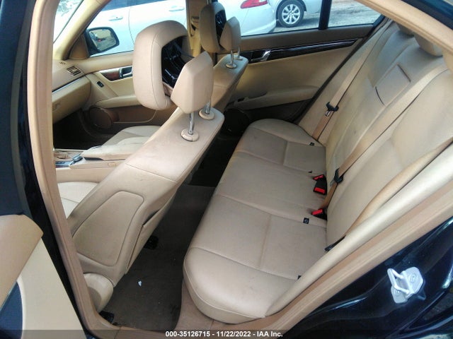 2008 MERCEDES-BENZ C-CLASS 3.0L VIN: WDDGF81X38F052423
