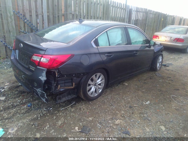 2016 SUBARU LEGACY 2.5I PREMIUM VIN: 4S3BNAC66G3016017