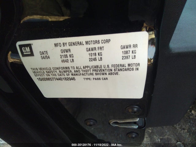 Cadillac CTS 2004 1G6DM577440182946 Image 10