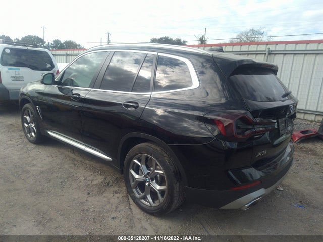 BMW X3 Xdrive30i 2022 аукцион фото