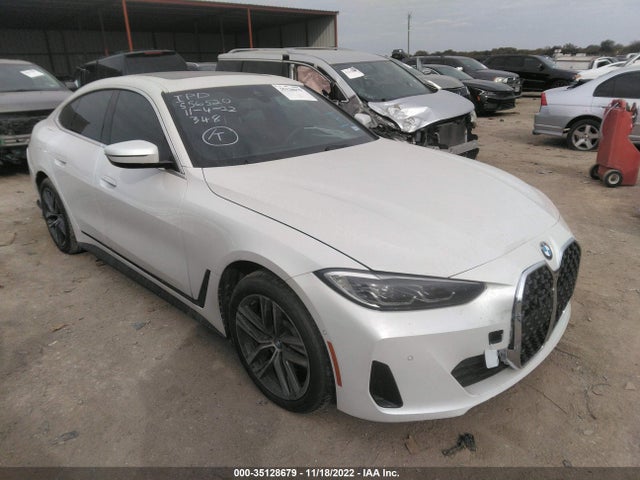 BMW 4 Series 430i 2022 IAAI WBA63AV05NFM11377