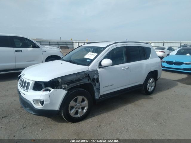 2016 JEEP COMPASS LATITUDE VIN: 1C4NJCEA5GD704834