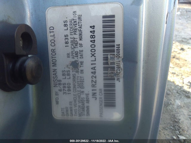1990 NISSAN 300ZX VIN: JN1RZ24A1LX004844