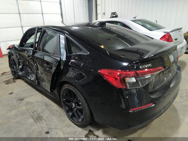 2022 HONDA CIVIC SEDAN SPORT VIN: 2HGFE2F52NH570371