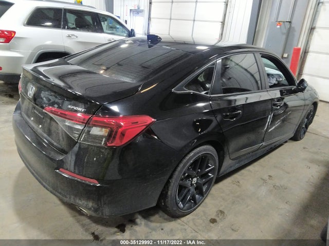 2022 HONDA CIVIC SEDAN SPORT VIN: 2HGFE2F52NH570371