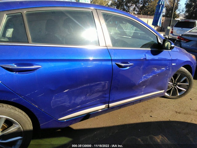 2019 HYUNDAI IONIQ HYBRID LIMITED VIN: KMHC05LC0KU128052