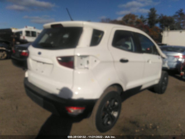 2018 FORD ECOSPORT S VIN: MAJ6P1SL6JC176687