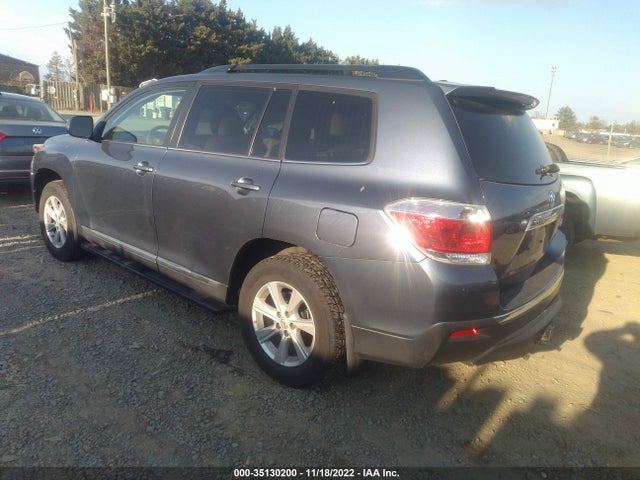 2012 TOYOTA HIGHLANDER VIN: 5TDBK3EH0CS105142