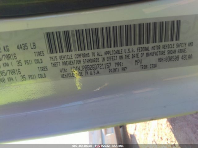 1C4NJPBB2GD721157 Jeep Patriot Sport