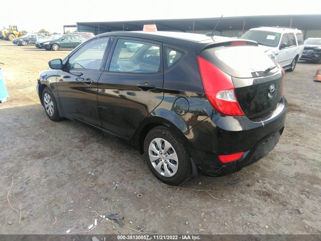 2017 HYUNDAI ACCENT SE VIN: KMHCT5AEXHU329526