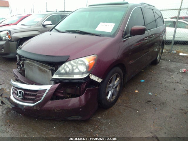2010 HONDA ODYSSEY TOURING VIN: 5FNRL3H92AB053238