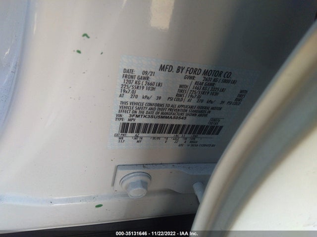2021 Ford Mustang, VIN: 3FMTK3SU5MMA50545
