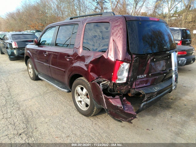 2009 HONDA PILOT EX-L VIN: 5FNYF48529B039812