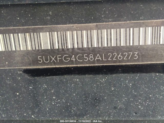 5UXFG4C58AL226273 BMW X6 Xdrive35i