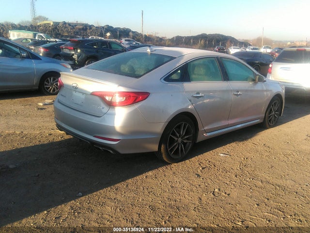 2015 HYUNDAI SONATA 2.0T SPORT VIN: 5NPE34AB3FH087750
