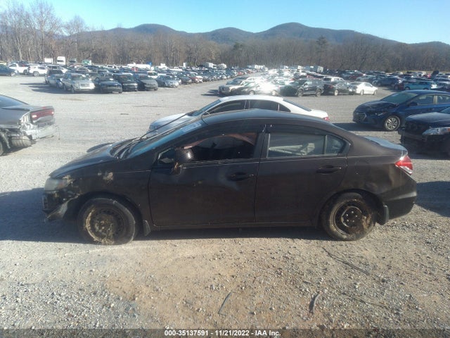 2013 HONDA CIVIC SDN LX VIN: 2HGFB2F54DH506811