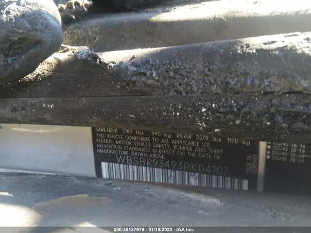 BMW 3 Series M3 2003 WBSBR93493PK04107 Image 9