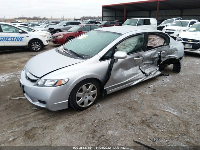2010 HONDA CIVIC SDN LX VIN: 19XFA1F56AE078405