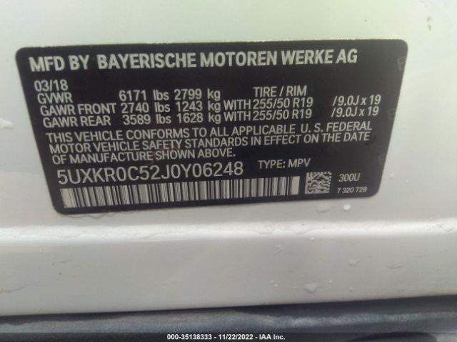 5UXKR0C52J0Y06248 BMW X5 Xdrive35i
