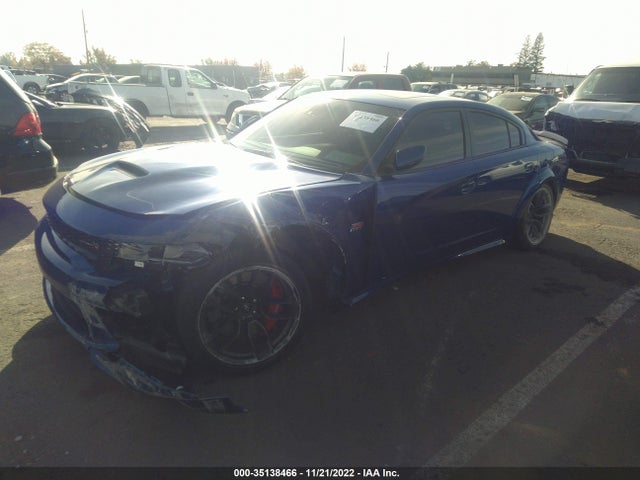 2022 DODGE CHARGER SCAT PACK WIDEBODY VIN: 2C3CDXGJ6NH117310