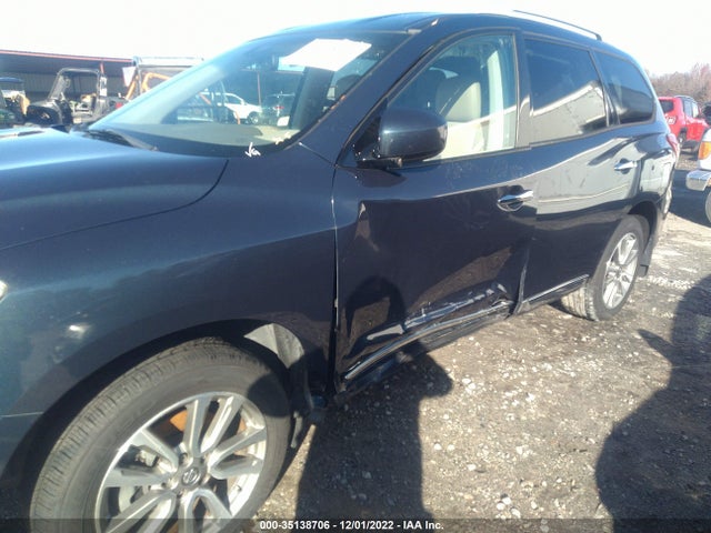 2013 NISSAN PATHFINDER SL VIN: 5N1AR2MM5DC623102
