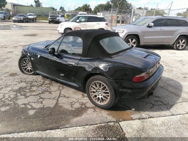 2002 BMW Z3 2.5I VIN: 4USCN33472LK52645