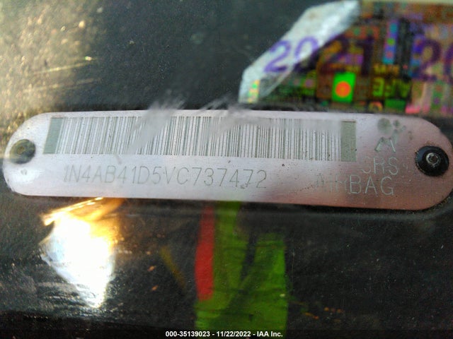 1997 NISSAN SENTRA VIN: 1N4AB41D5VC737472
