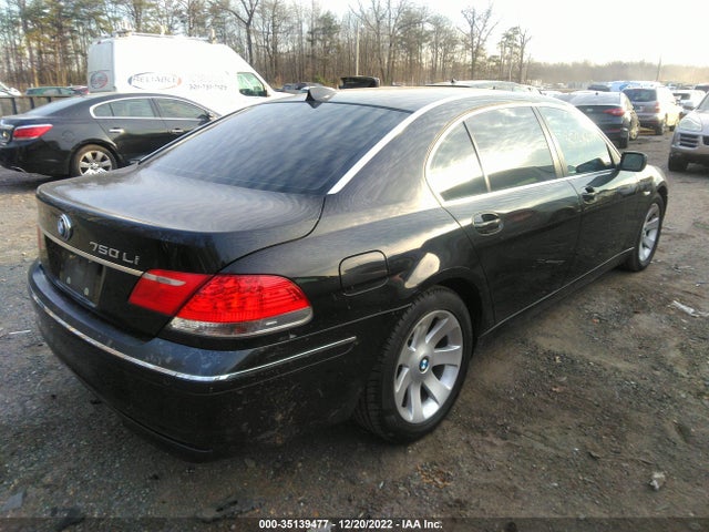 2006 BMW 7 SERIES 750LI VIN: WBAHN83556DT60552