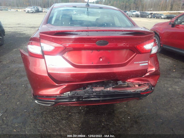 2013 FORD FUSION TITANIUM VIN: 3FA6P0K95DR122883