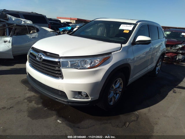 2016 TOYOTA HIGHLANDER LIMITED VIN: 5TDYKRFH3GS152165