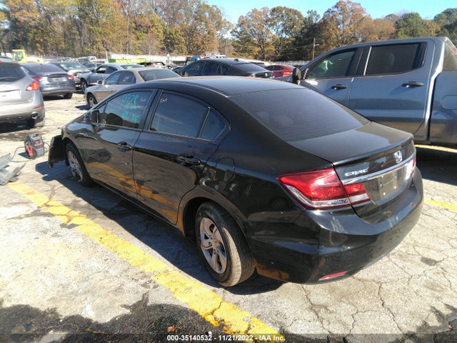 2013 HONDA CIVIC SDN LX VIN: 2HGFB2F56DH580778