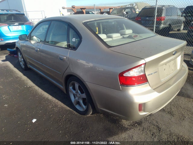 2008 SUBARU LEGACY VIN: 4S3BL616687200714