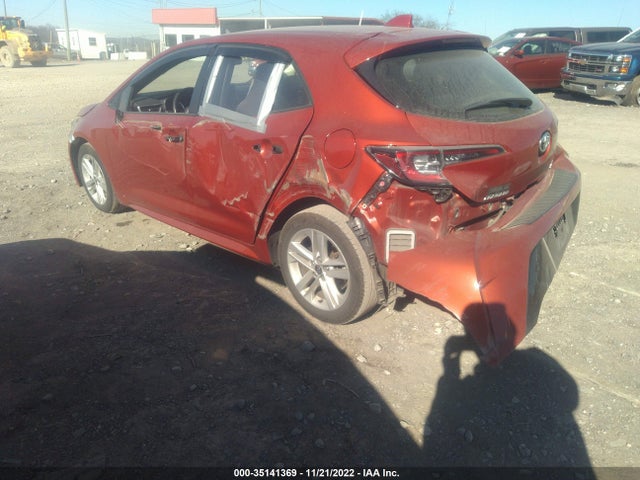 2020 TOYOTA COROLLA HATCHBACK SE/XSE/NIGHTSHADE VIN: JTND4RBE2L3092858
