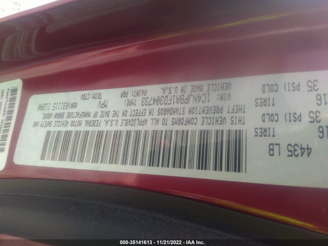Jeep Patriot Sport 2015 1C4NJPBA1FD304733 Image 10