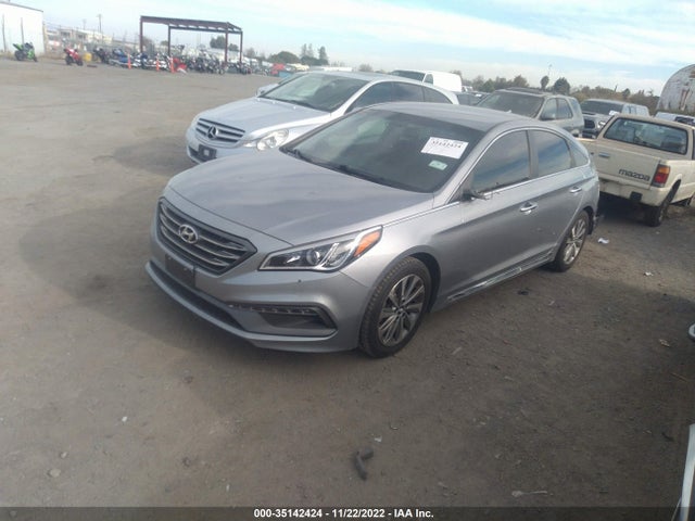 2015 HYUNDAI SONATA 2.4L SPORT VIN: 5NPE34AF0FH123588